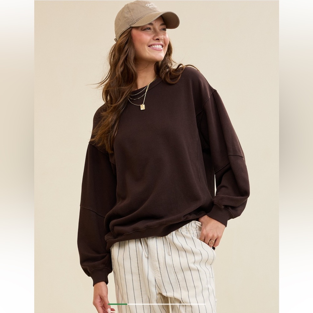 Aerie Brown Sweatshirt
